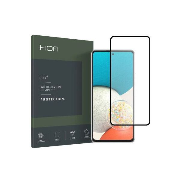 Tempered Glass Full Face Hofi Premium Pro+ Samsung A536B Galaxy A53 5G Μαύρο (1 τεμ.) 9589046920257 9589046920257 έως και 12 άτοκες δόσεις