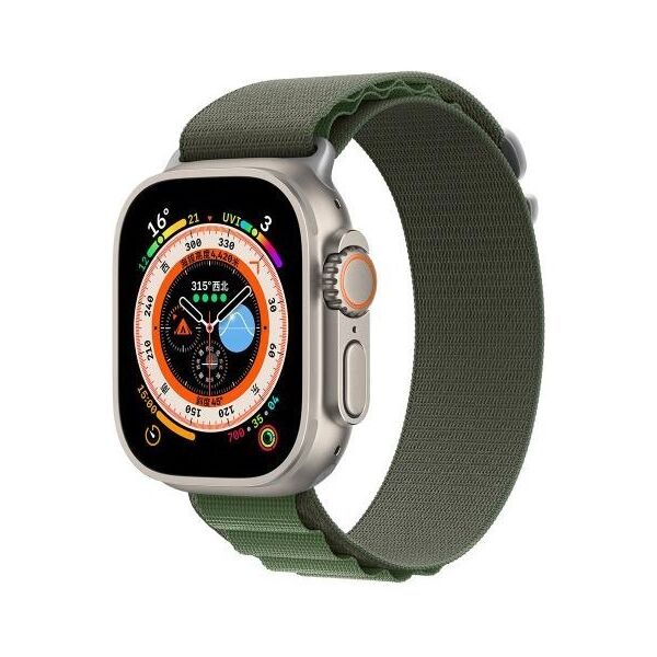 Λουράκι Devia Sport5 Nylon Woven Apple Watch (42/ 44/ 45/ 49mm) Deluxe Χακί 6938595381867 6938595381867 έως και 12 άτοκες δόσεις