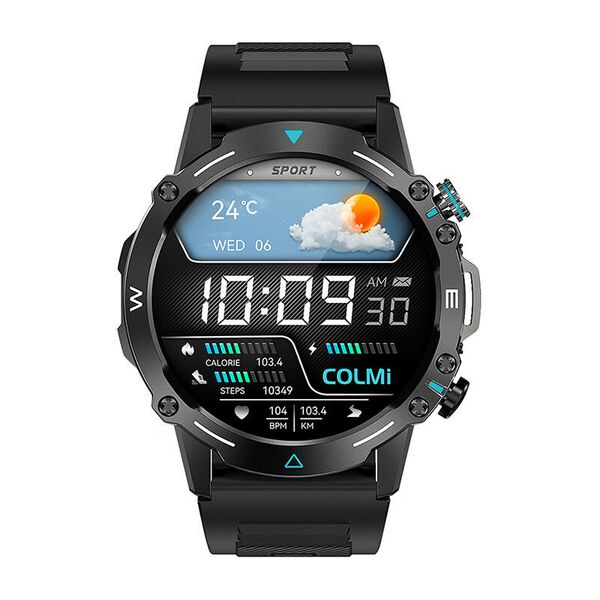 Colmi Smartwatch Colmi M42 (Black) 059179 6972436984718 M42 Black έως και 12 άτοκες δόσεις