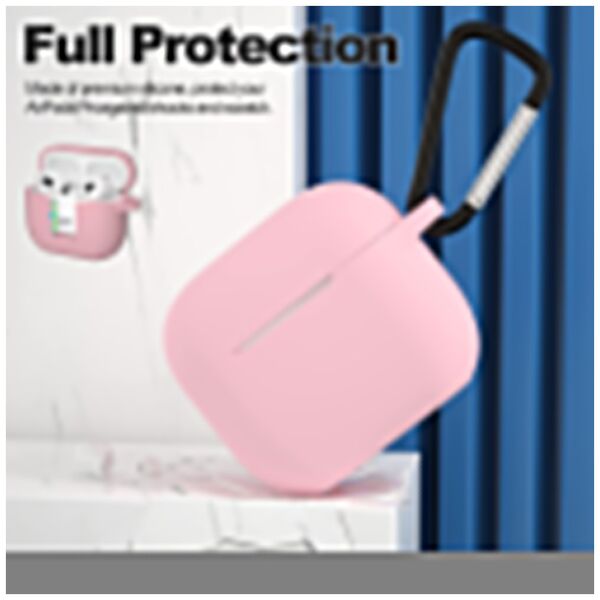 Techsuit Techsuit - Silicone Case - for Apple AirPods 3, Smooth Ultrathin Material - Pink 5949419085237 έως 12 άτοκες Δόσεις