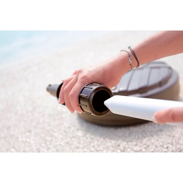 PROSPERPLAST Βάση ομπρέλας νερού-άμμου τετράγωνη rattan καφέ 39x39x13cm MPKR-440U έως 12 άτοκες Δόσεις