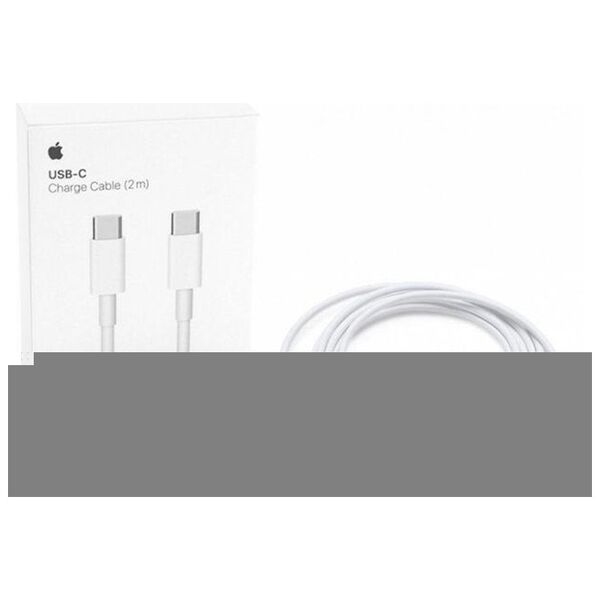 Apple Regular USB 3.1 Cable USB-C male - USB-C male Λευκό 2m (MLL82ZM/A) (APPMLL82ZM/A) έως 12 άτοκες Δόσεις