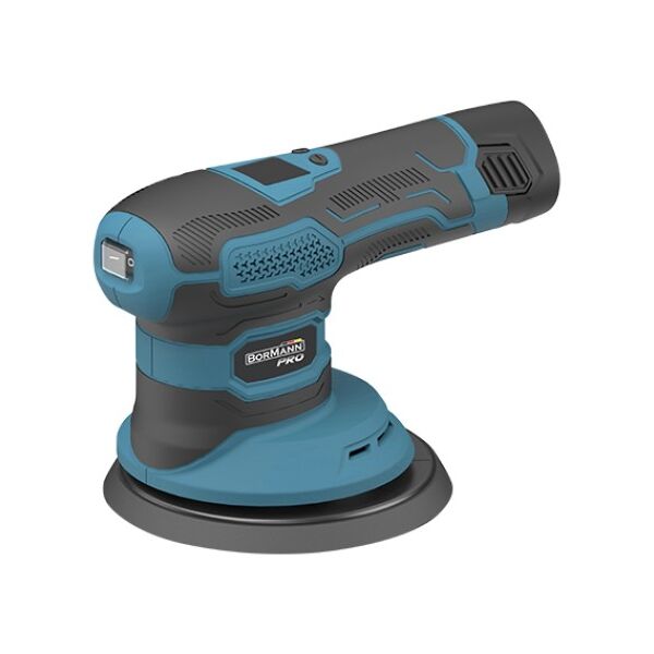 Bormann pro Bcp3800 Αλοιφαδορος Τριβειο Εκκεντρο Μπαταριας 12v , 150mm , 8mm , 2000-4500rpm , led Display 2x2ah , Εξαρτη 070528 έως 12 Άτοκες Δόσεις