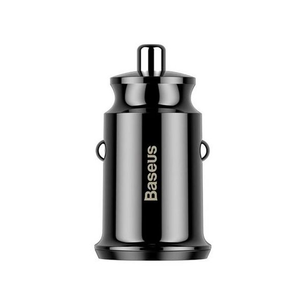 Baseus Baseus Grain Car Charger 2x USB 5V 3.1A (black) 016534  CCALL-ML01 έως και 12 άτοκες δόσεις 6953156276512
