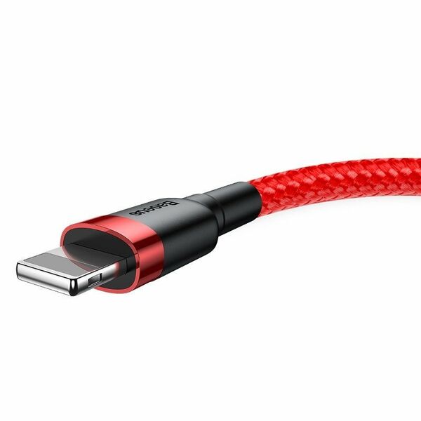 Baseus Baseus Cafule Cable USB Lightning 1,5A 2m (Red) 020115  CALKLF-C09 έως και 12 άτοκες δόσεις 6953156275003