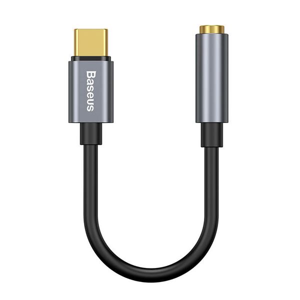 Baseus Baseus L54 Audio Adapter USB-C + mini jack 3,5mm (Black+Gray) 020122  CATL54-0G έως και 12 άτοκες δόσεις 6953156297852