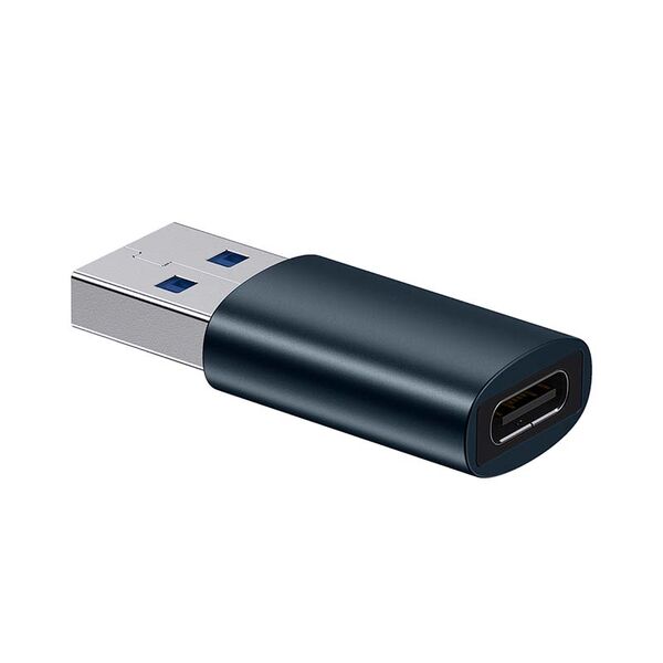Baseus Baseus Ingenuity USB-A to USB-C adapter OTG (blue) 031668  ZJJQ000103 έως και 12 άτοκες δόσεις 6932172605803