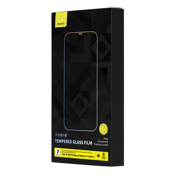 Baseus Baseus Tempered glass with privatizing filter 0.4mm for iPhone 14 Plus/13 Pro Max 037761  SGKN010602 έως και 12 άτοκες δόσεις 6932172617769