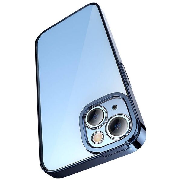 Baseus Baseus Glitter Transparent Case and Tempered Glass set for iPhone 14 (blue) 038945  ARMC021203 έως και 12 άτοκες δόσεις 6932172615482