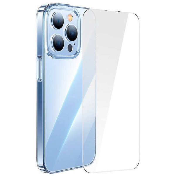 Baseus Baseus Crystal Transparent Case and Tempered Glass set for iPhone 14 Pro Max 038904  ARJB010102 έως και 12 άτοκες δόσεις 6932172616588