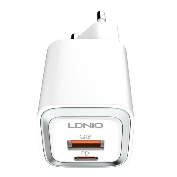 LDNIO Wall charger LDNIO A2318C USB, USB-C 20W + USB-C - Lightning Cable 042455  A2318C Type C to lig έως και 12 άτοκες δόσεις 5905316141902