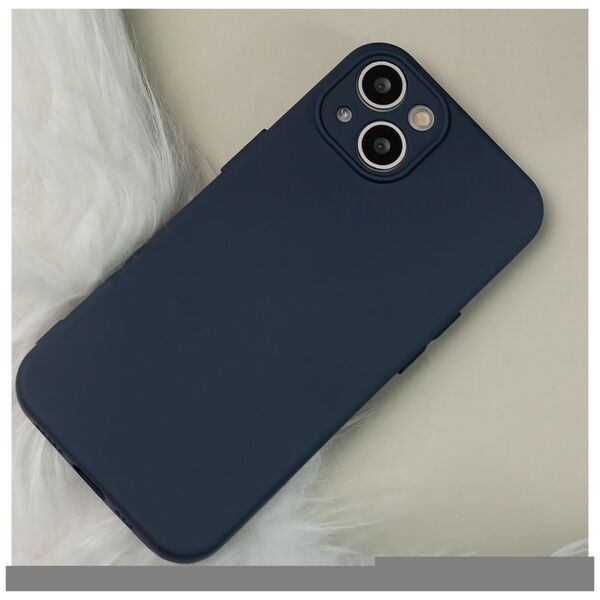 Silicon case for Oppo A78 4G dark blue