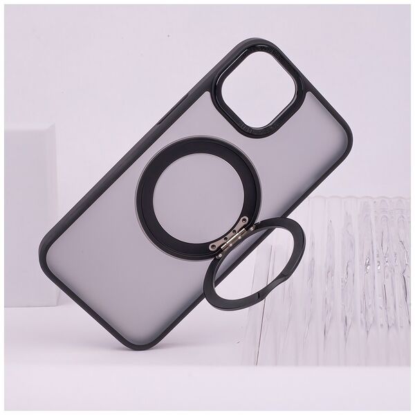 Mag Ring Rotating case for iPhone 15 Pro 6,1&quot; black