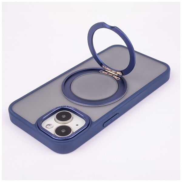 Mag Ring Rotating case for iPhone 14 Pro 6,1&quot; navy blue