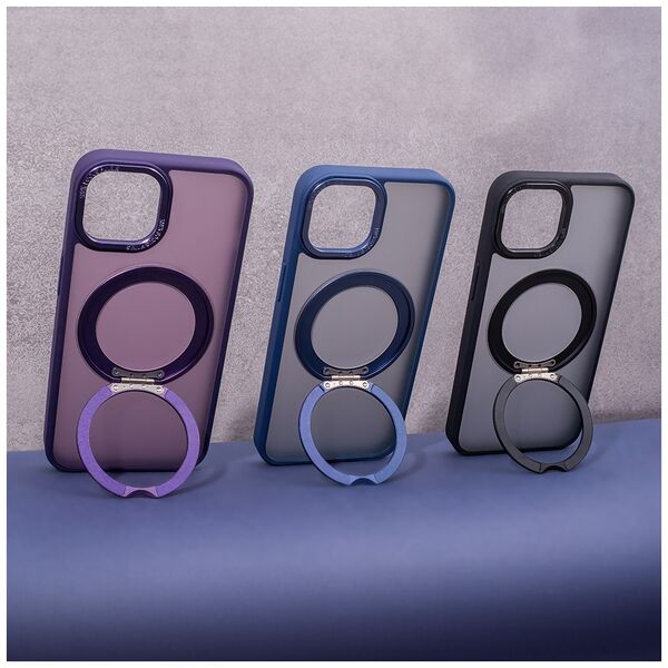 Mag Ring Rotating case for iPhone 15 Pro 6,1&quot; black
