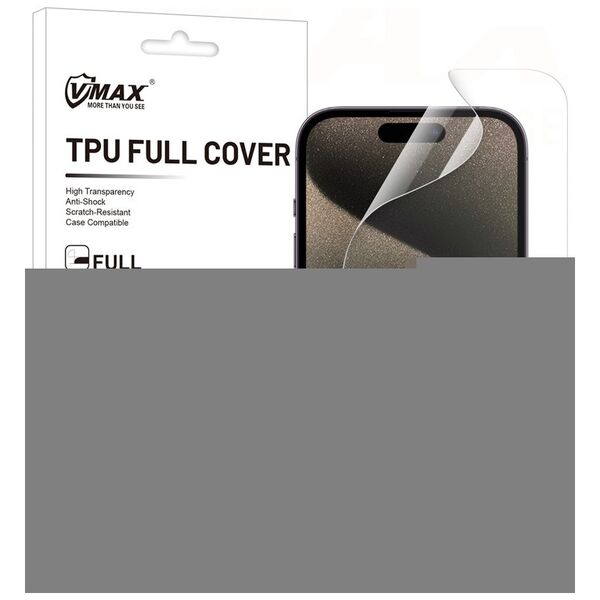 Vmax protective film invisble TPU film - full coverage for iPhone 14 Pro 6,1&quot;