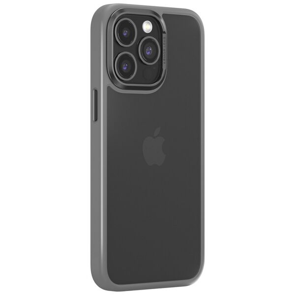 Comma case Joy Elegant for iPhone 15 gray