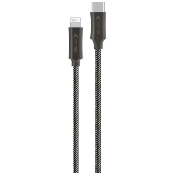 Comma cable Jub MFi USB-C - Lightning 3A 1,5m gray