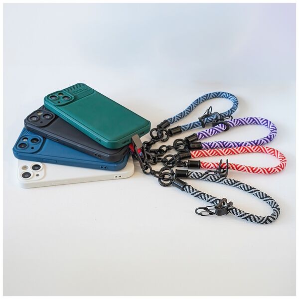 Universal wrist strap blue