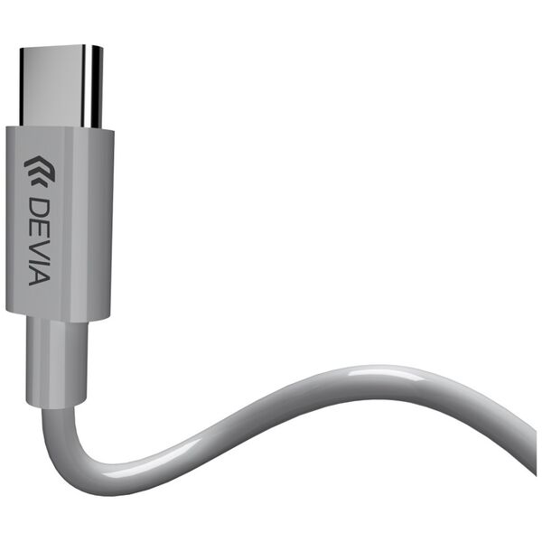 Devia adapter Smart USB-C - USB-C (port) + USB-C (port) white