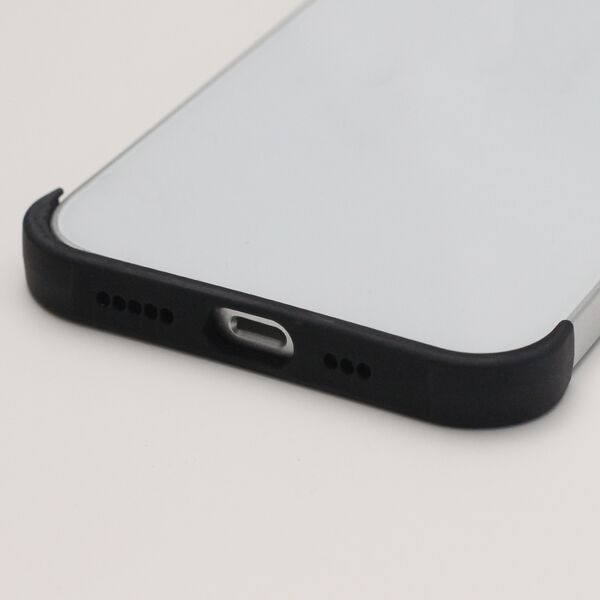 TPU mini bumpers with camera protection for iPhone 12 6,1&quot; black