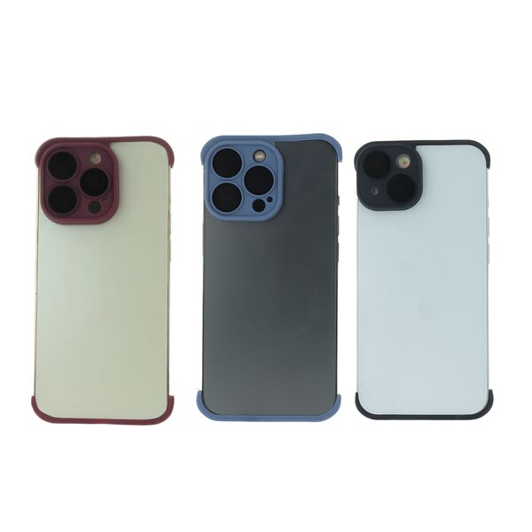 TPU mini bumpers with camera protection for iPhone 12 6,1&quot; black