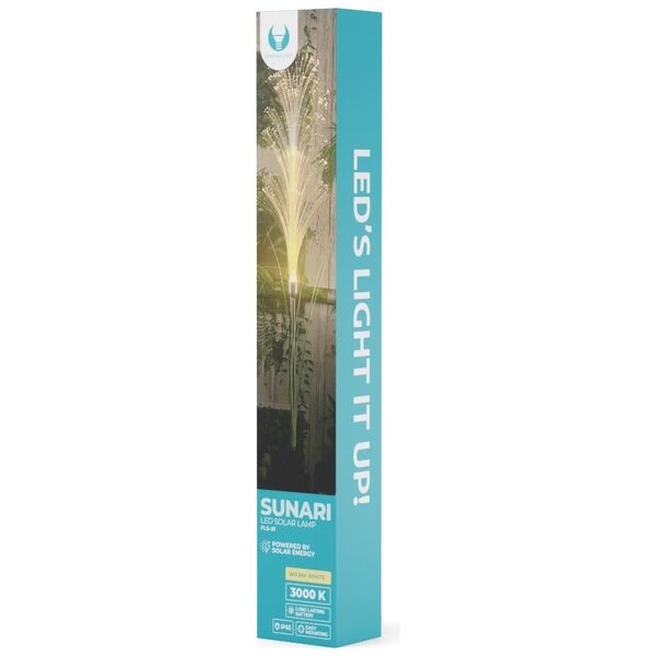 SUNARI Solar Lamp LED FLS-81 grass 3000K 300mAh Li-Ion Forever Light