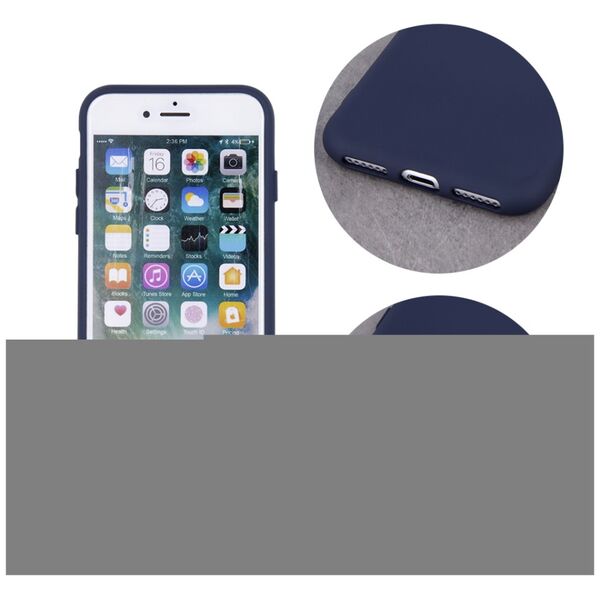 Silicon case for Samsung Galaxy A33 5G dark blue
