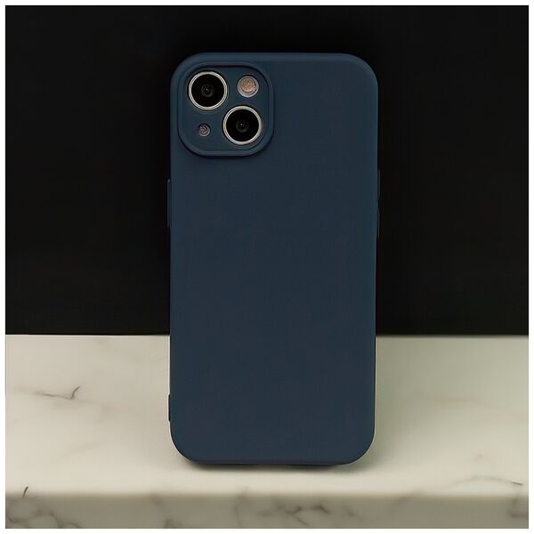 Silicon case for Samsung Galaxy A33 5G dark blue