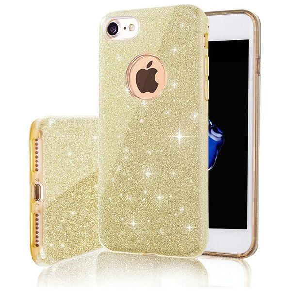 Glitter 3in1 case for Samsung Galaxy A53 5G gold