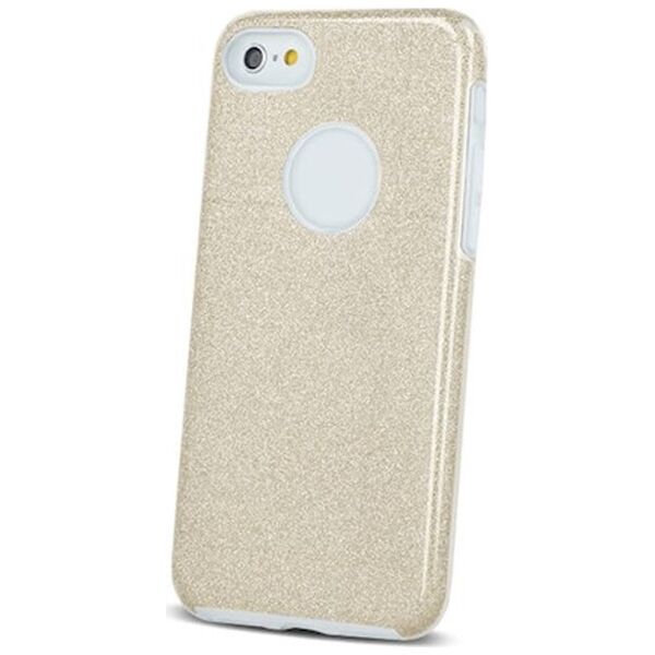 Glitter 3in1 case for Samsung Galaxy S21 FE gold