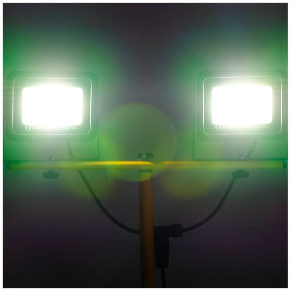 Worklight LED 2x30W 6000K with tripod Forever Light