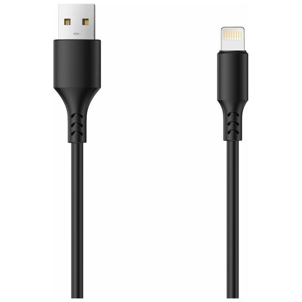 Setty cable USB - Lightning 3,0 m 2A black NEW