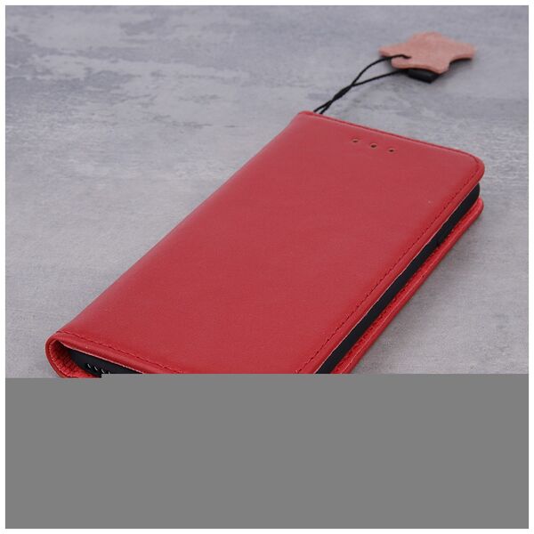 Genuine Leather Smart Pro case for Oppo A54 5G / A74 5G / A93 5G maroon