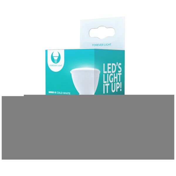 LED bulb GU10 1W 230V 6000K 90lm Forever Light