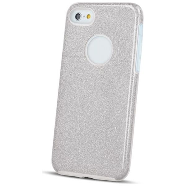 Glitter 3in1 case for Xiaomi Redmi Note 9s / 9 Pro / 9 Pro Max silver