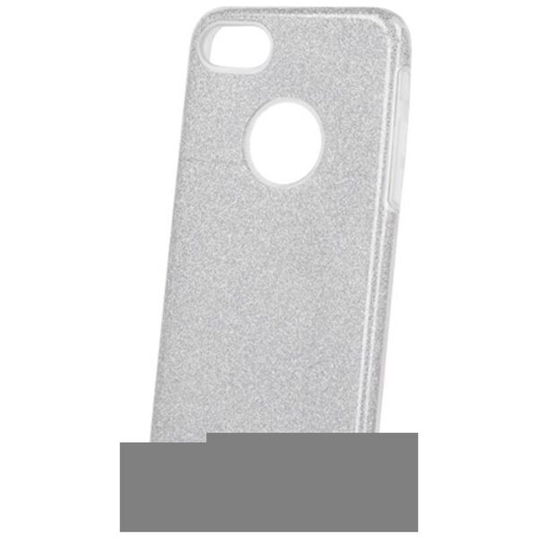 Glitter 3in1 case for Xiaomi Redmi Note 9 silver
