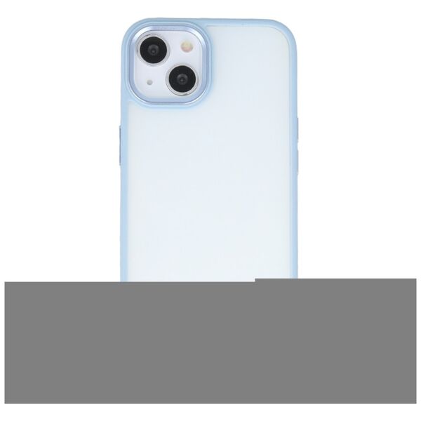 Satin Matt Case for iPhone 15 Pro Max 6,7&quot; blue