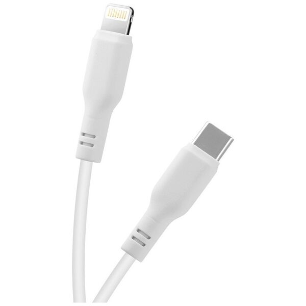 Maxlife MXUC-10 MFi cable USB-C - Lightning 1,0 m 27W white