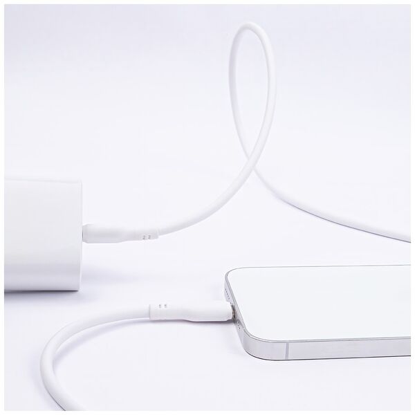 Maxlife MXUC-10 MFi cable USB-C - Lightning 1,0 m 27W white