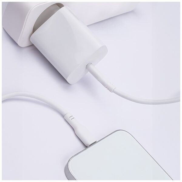 Maxlife MXUC-10 MFi cable USB-C - Lightning 1,0 m 27W white