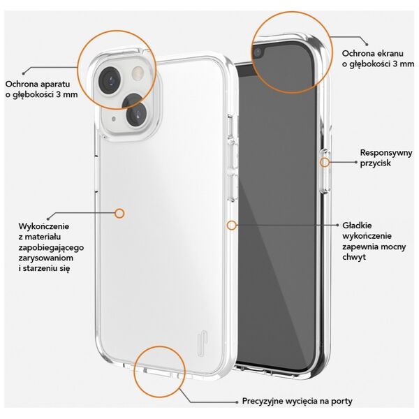 Ugly Rubber Pure case for iPhone 6 / 7 / 8 / SE 2 / SE 3 clear