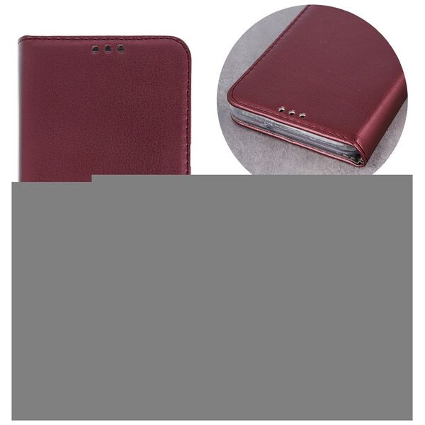 Smart Magnetic case for Samsung Galaxy A05S burgundy