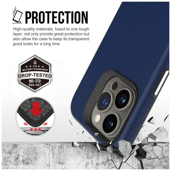 Vmax Triangle Case for Samsung Galaxy A34 navy blue