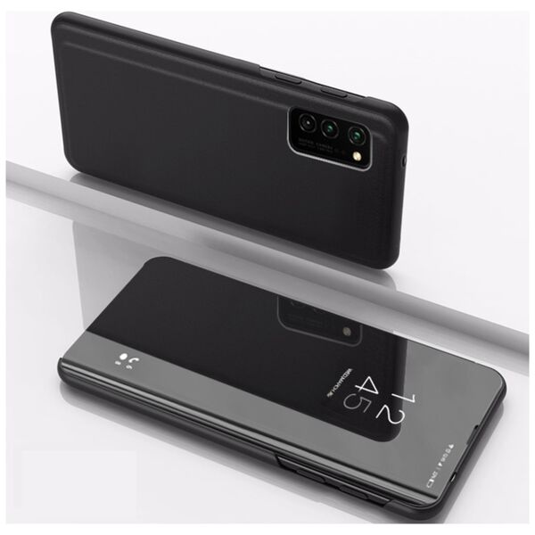 Smart Clear View Case for Xiaomi Redmi Note 12 Pro 5G black