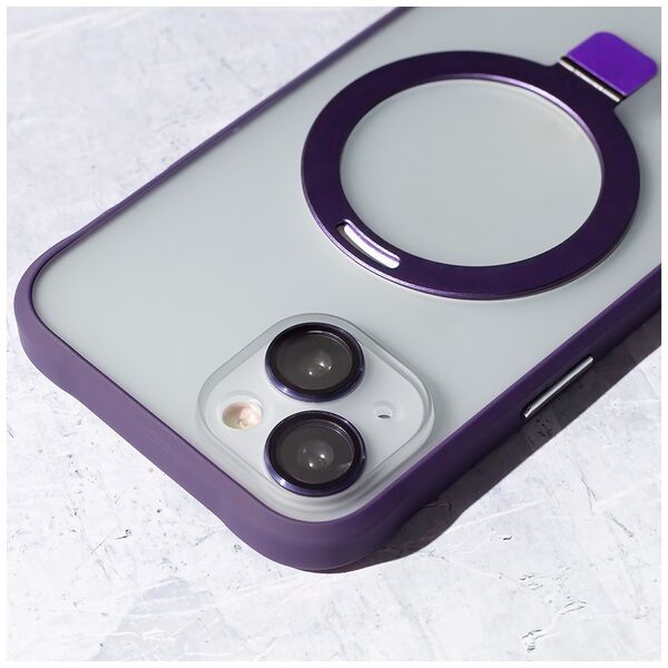 Mag Ring case for iPhone 14 6,1&quot; purple