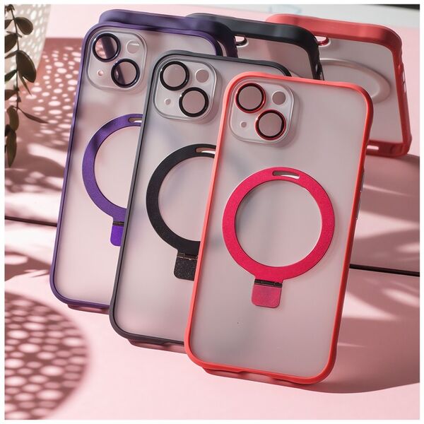 Mag Ring case for iPhone 14 6,1&quot; purple