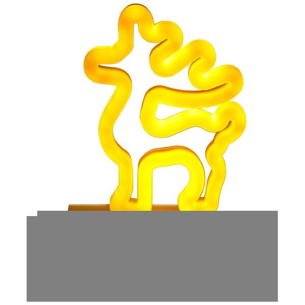 Neon Wood Stand LED DEER warm white FLNW02 Forever Light