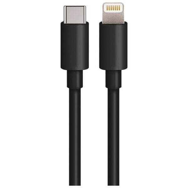 Maxlife MXCC-04 PD QC car charger 1x USB-C 1x USB 20W black + USB-C - Lightning cable 27W