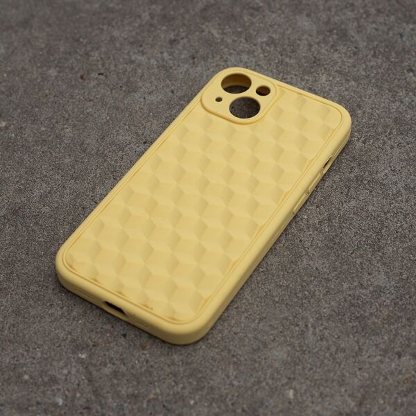 3D Cube case for iPhone 14 Pro 6,1&quot; lemon